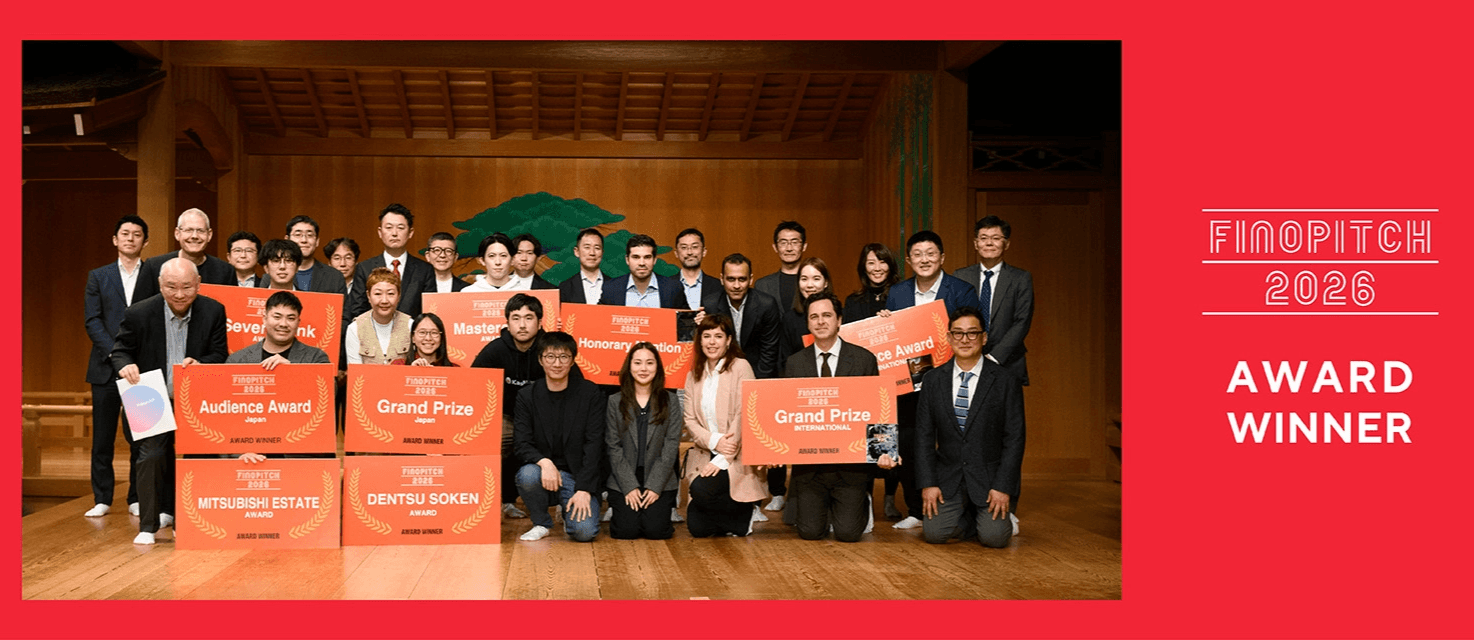 Wins Grand Prize and Dentsu Innovation Institute Award at FINOPITCH 2026